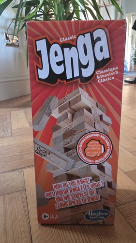 Hasbro classic jenga - hasbro,