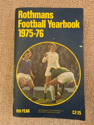 Rothmans football yearbook - rothmans,