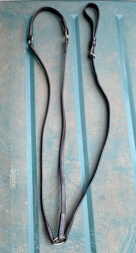 Brown leather breastplate - brown,