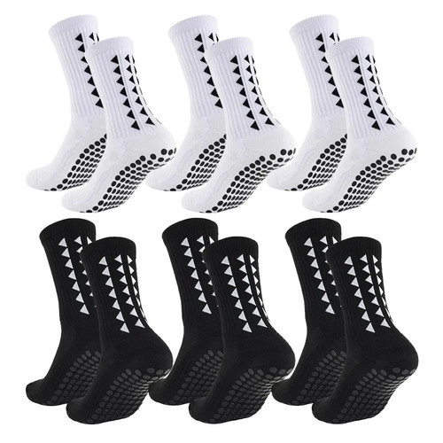 Pairs sports grip socks - 6,