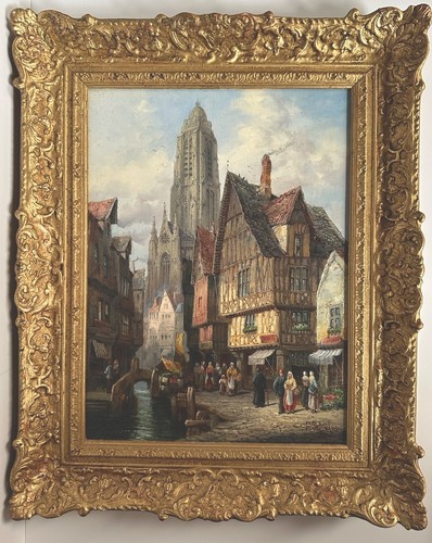 Henry schafer 19thc oil - 19thc,