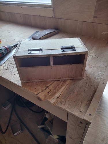 Double finch nest boxes