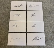 8 Somerset CCC Cricket - Signed Cards - 2025 Season