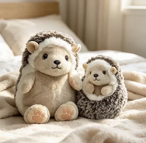 20cm cute hedgehog plush toy - hedgehog,