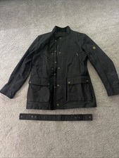 Men’s Black Wax Belstaff