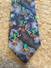 Vintage Mickey Mouse 100% Silk
