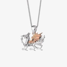 Clogau Welsh Dragon Silver 9ct