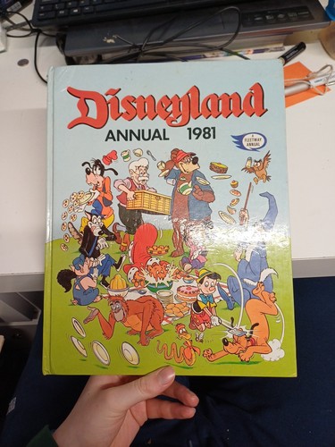 Vintage disneyland annual 1981 - annual,