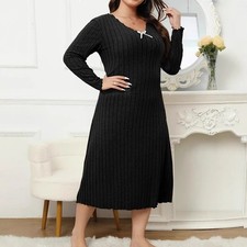 UK Womens RIBBED V Neck