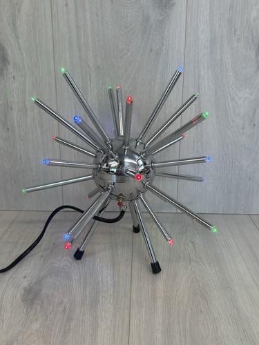 Vintage chrome metal sputnik - vintage,
