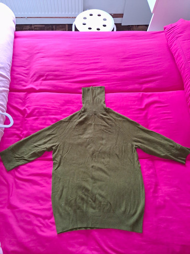 Zara women green knit - zara,