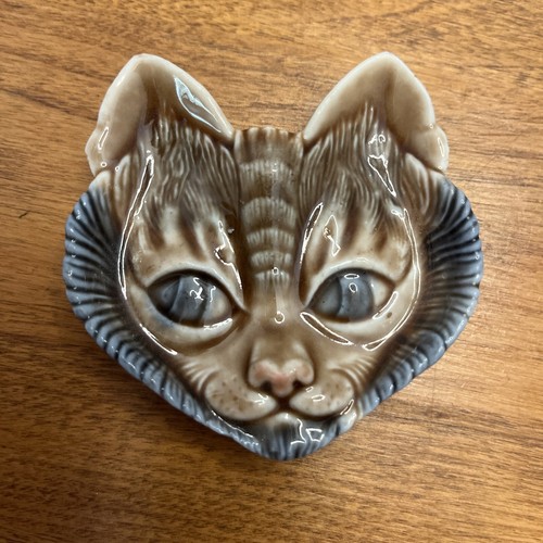 Vintage wade cat face - ,