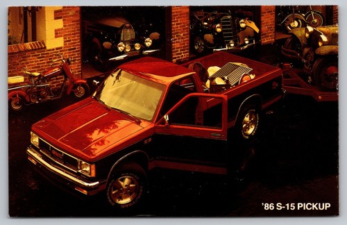 Postcard 15 pickup gmc - postcard:,