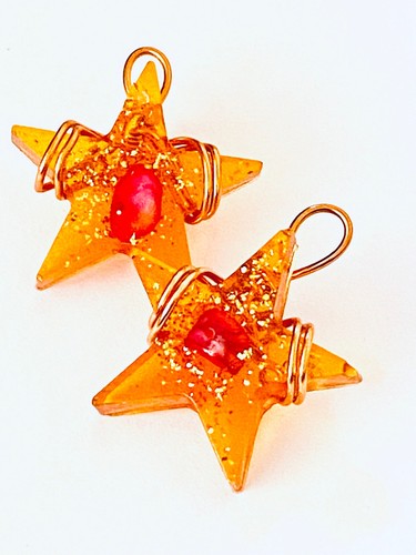 Stars orgone pendant - stars,