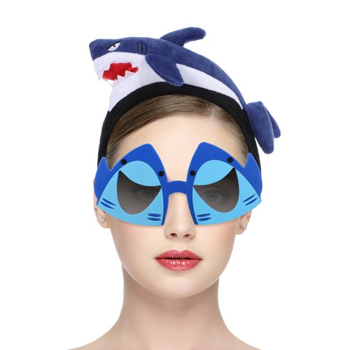 2pcs shark costume headband - 2pcs,
