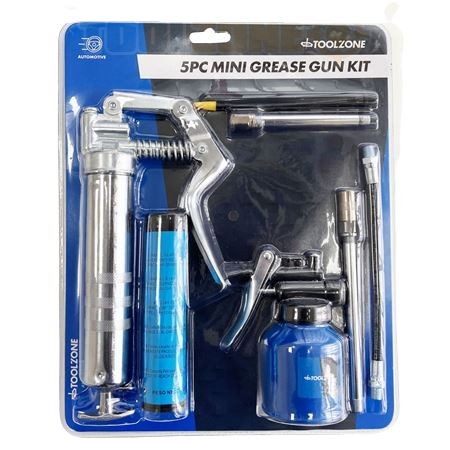 Toolzone grease gun - toolzone, 5pc