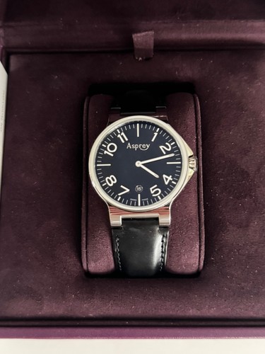 Asprey watch no8 with box - watch,