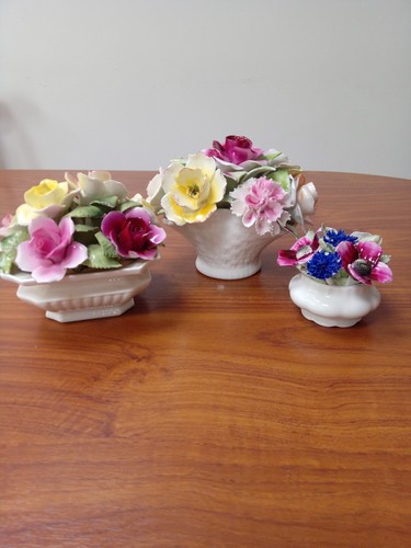 Vintage staffordshire bouquets - vintage,