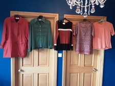Bundle Of Ladies Clothes Size 14 Klass Collection Jacket, Country Casuals Blouse