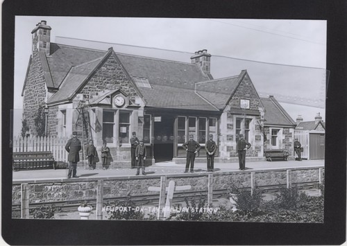 Newport tay station - newport-on-tay, station,
