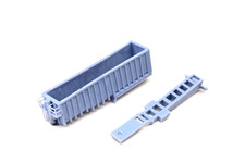 SCRAP LORRY TRAILER UNPAINTED MODEL SPARES OO GAUGE 1/76 B20