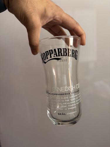 Kopparberg cider pint glass - cider,