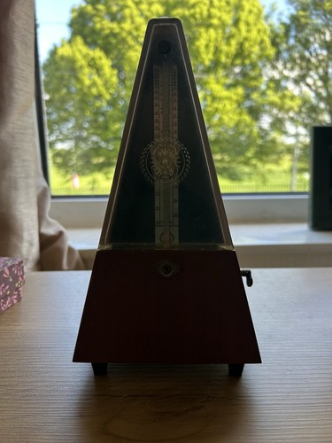 Vintage mechanical metronome - vintage,