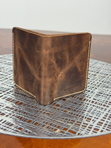 Genuine leather slim smart - ,