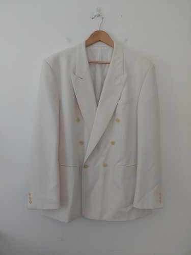 Vintage english cream blazer - vintage,