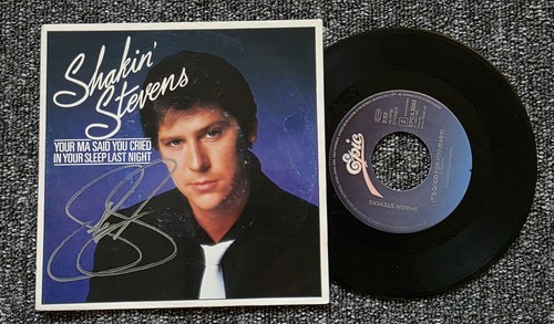 Shakin stevens autographed - stevens,