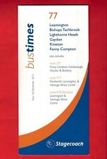 Timetable - Stagecoach