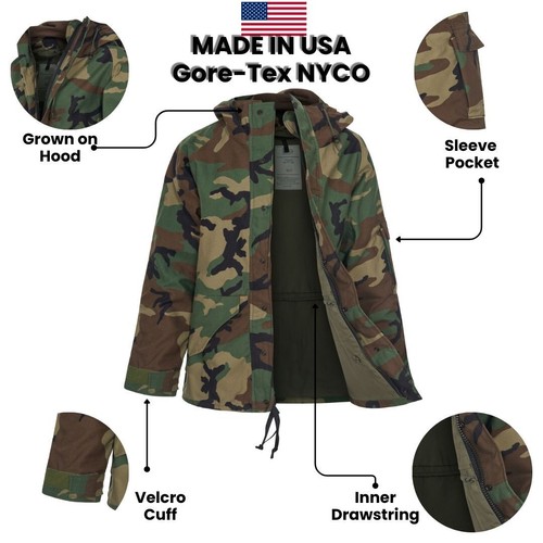 Army jacket nyco waterproof - nyco,