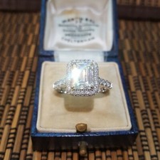 Art Deco Diamonique 925