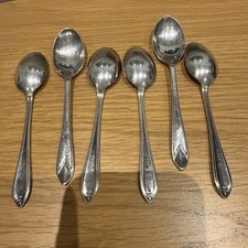 6 Silver Tea Spoons