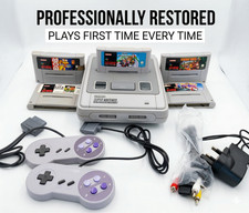 SNES Console Bundle 5 Games