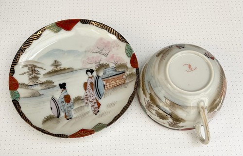 Vintage chinese cup and saucer - chinese,