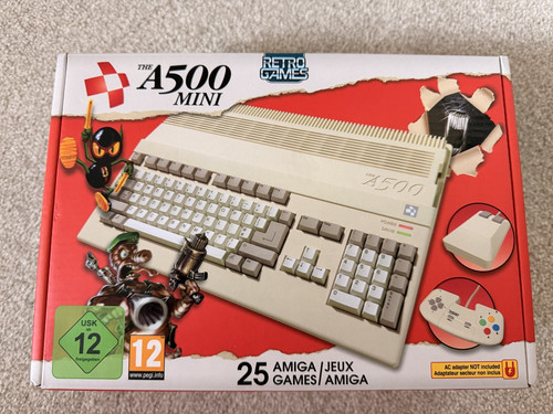 Mint amiga the a500 - amiga,