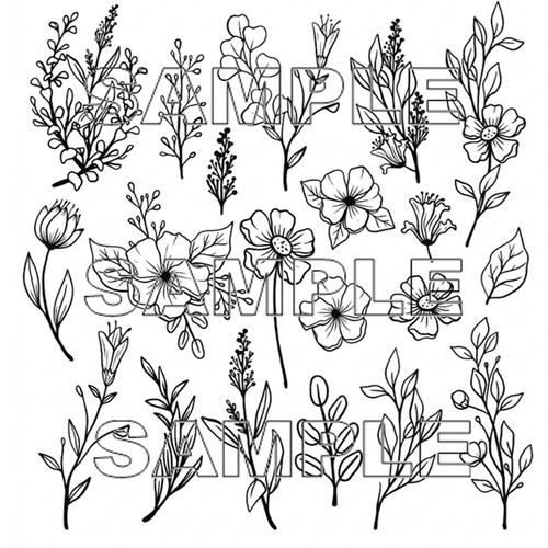 Tattoo stencil sheet - stencil,