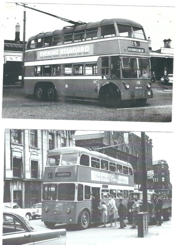 Service trolley buses - uk,