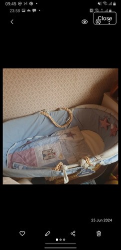 Moses basket castle star - moses,