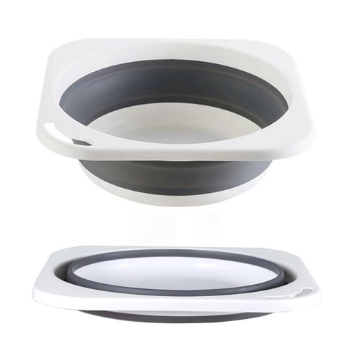 Collapsible plastic wash basin - collapsible,