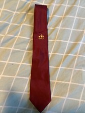 Liverpool FC Crest Neck Tie 100% Polyester Burgundy Red