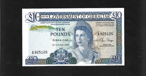 Gibraltar five pounds - gibraltar,