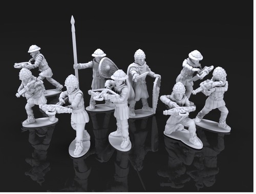 28mm unpainted bundle - of, 9