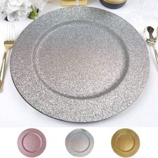 24 pcs 13" Round Glitter