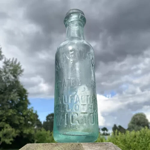 Vintage clear green glass - clear,