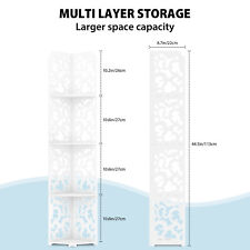 2025 Bathroom Storage Cabinet Tall Narrow Cupboard Free Standing Furniture Unit