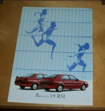 RENAULT 19 RSI 1.8i and RSI