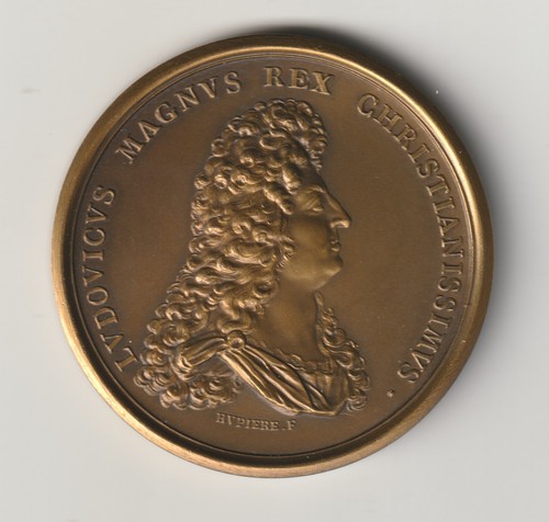 Medal louis xiv establishment - medal,,