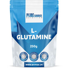Pure L Glutamine Essential Amino Acid Powder Muscle Growth Recovery 250g